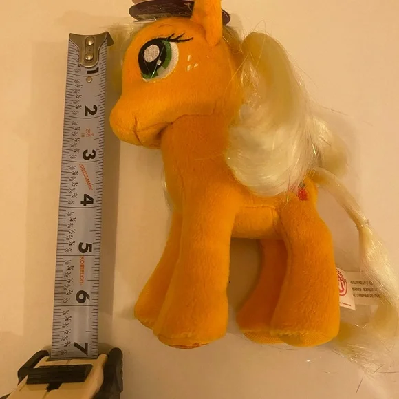 Apple Jack My Little Pony Orange and Yellow Stuffed Animal - Picture 8 of 12